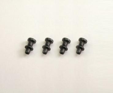 Daempferbefestigungen Stahl Kyosho Inferno MP10 MP11 (4) Lang